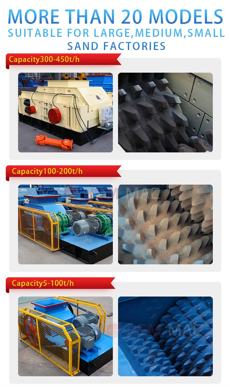 Double Tooth Roller Crusher