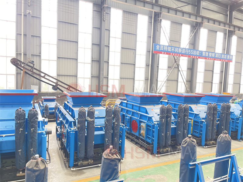 hydraulic roll crusher