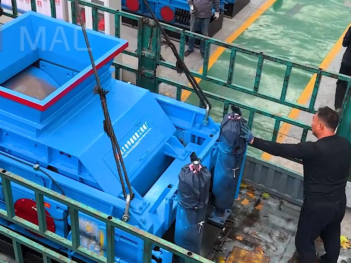 double roller crusher design