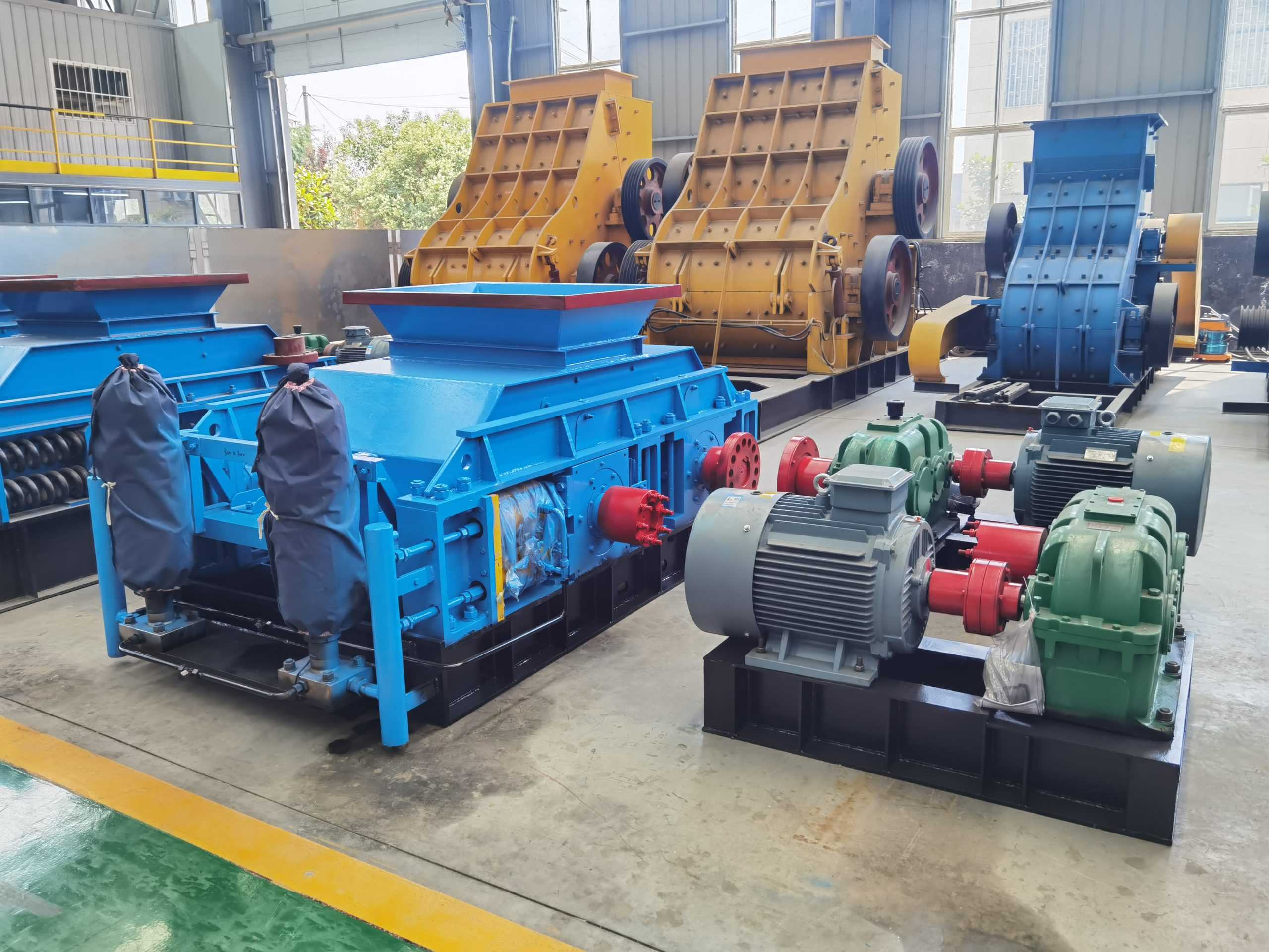 cement block crusher