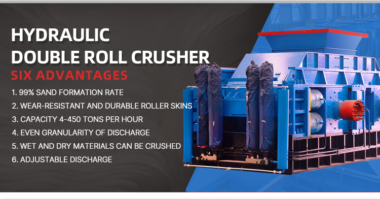 double roller crusher