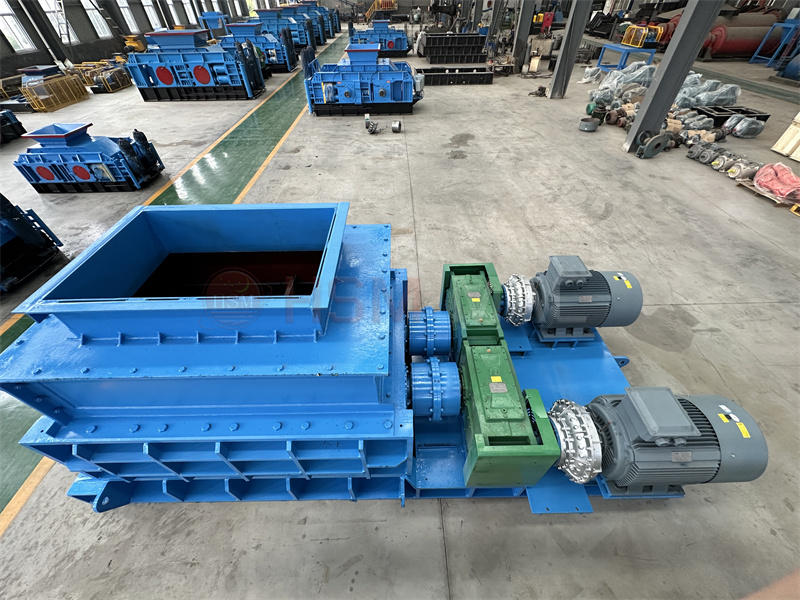 double tooth roller crusher