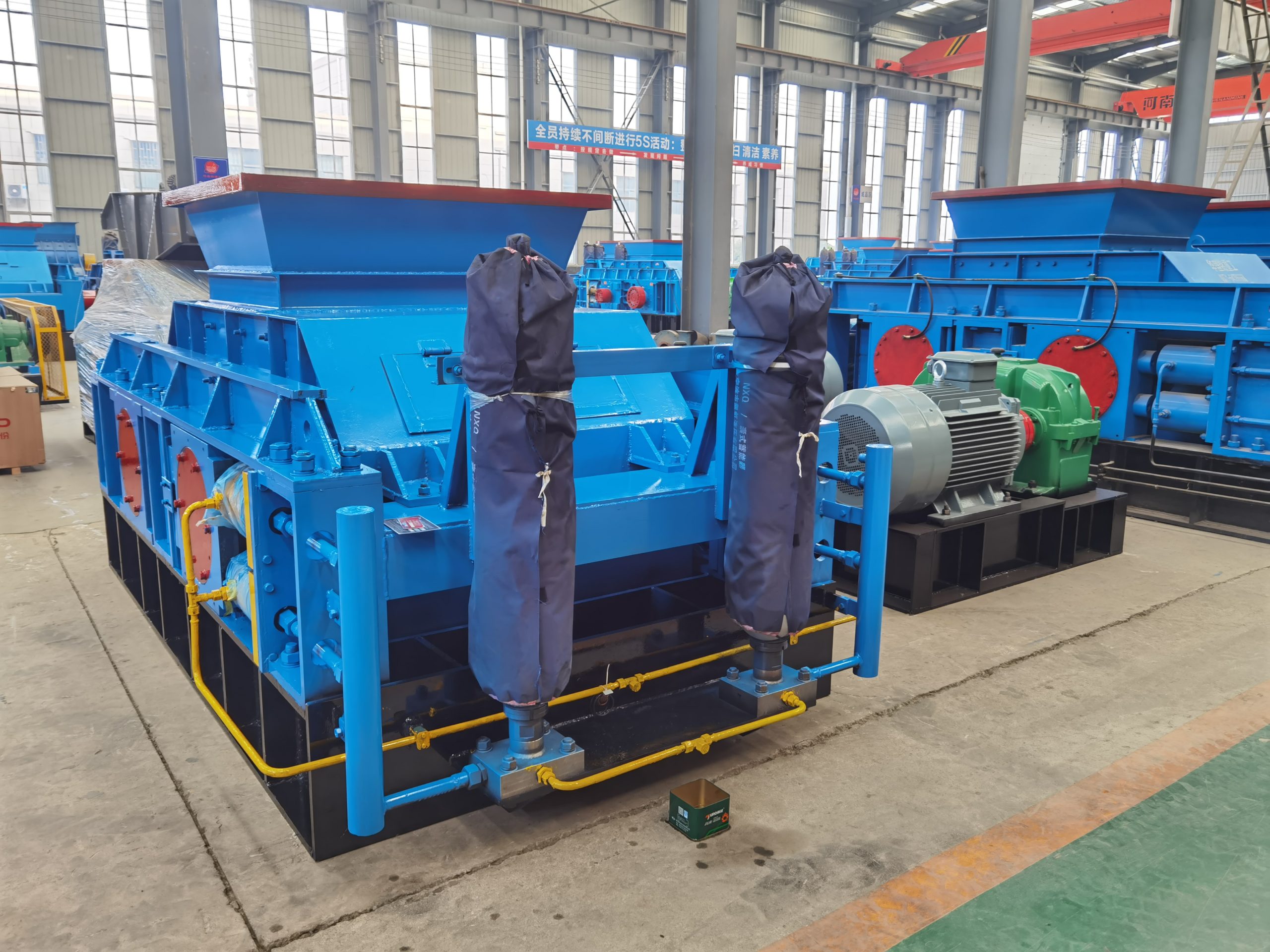 double roller crusher