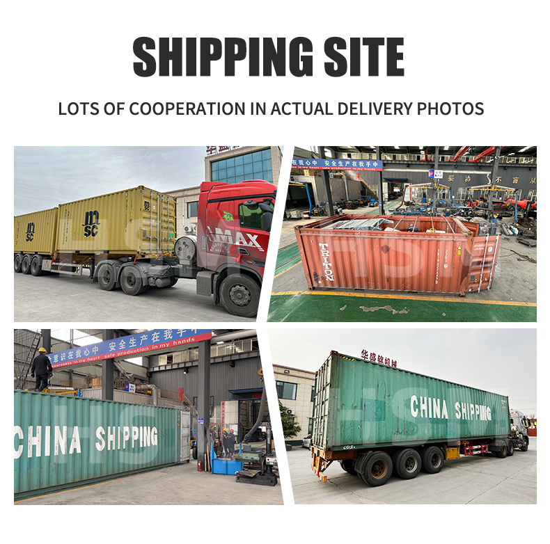 Double roller crusher shipping site