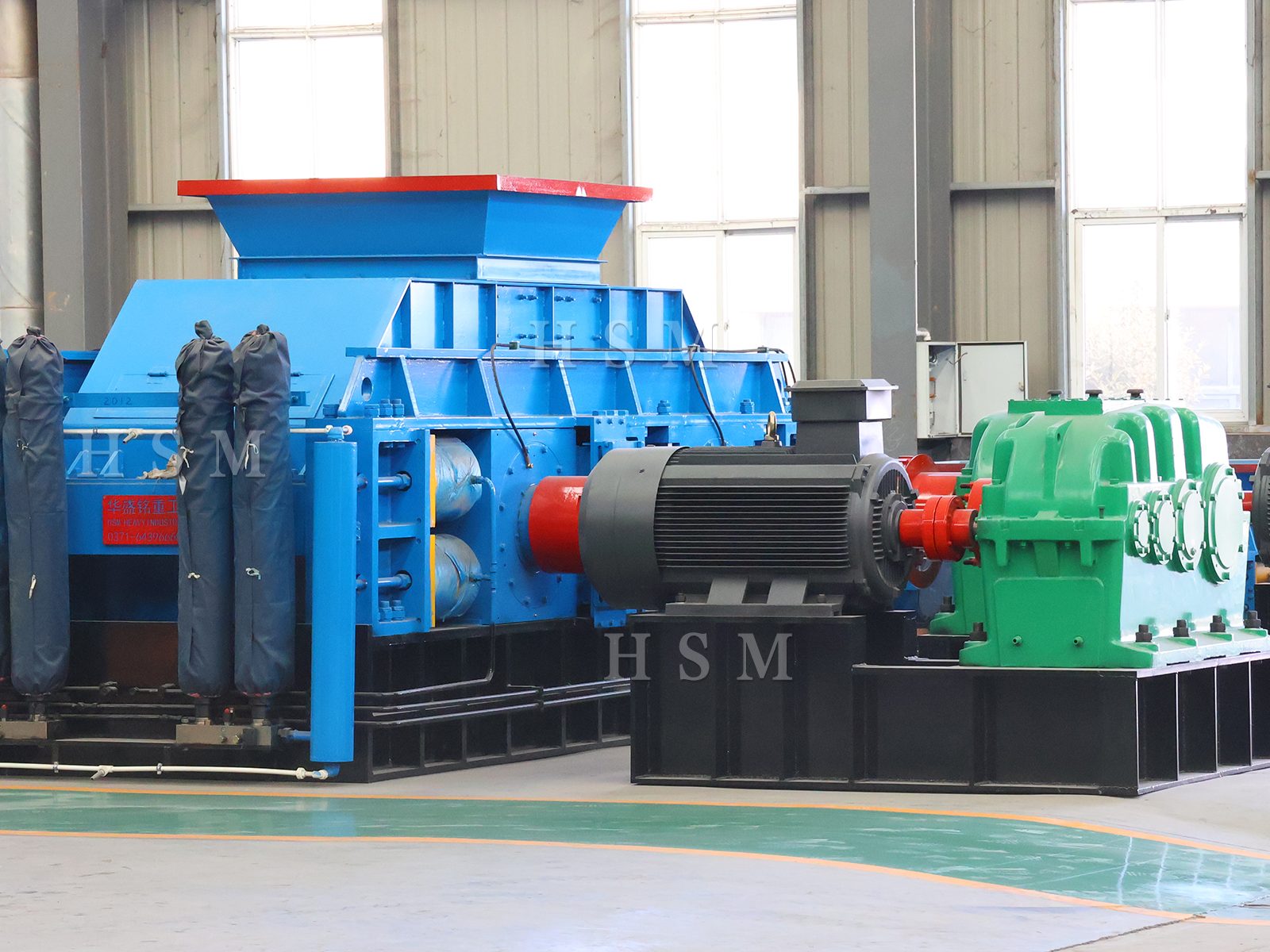 ceramic double roller crusher