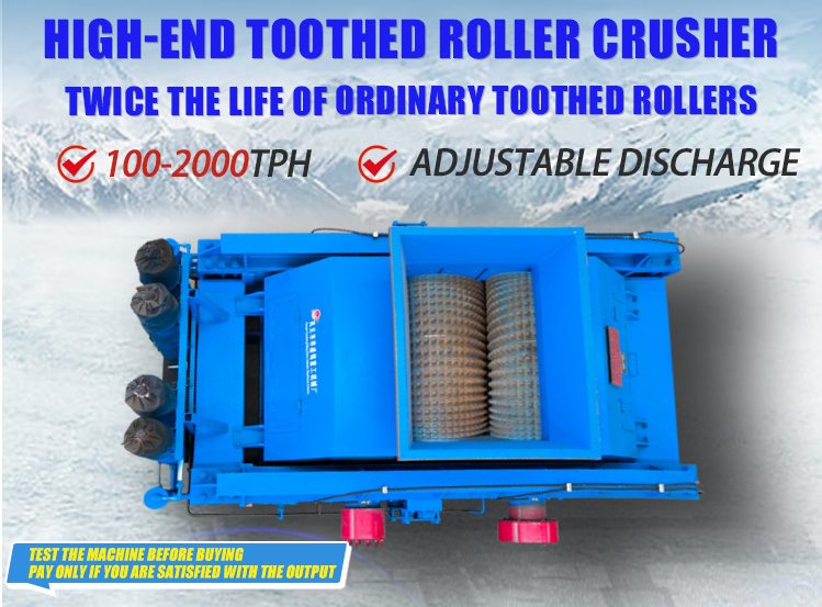 double tooth roll crusher