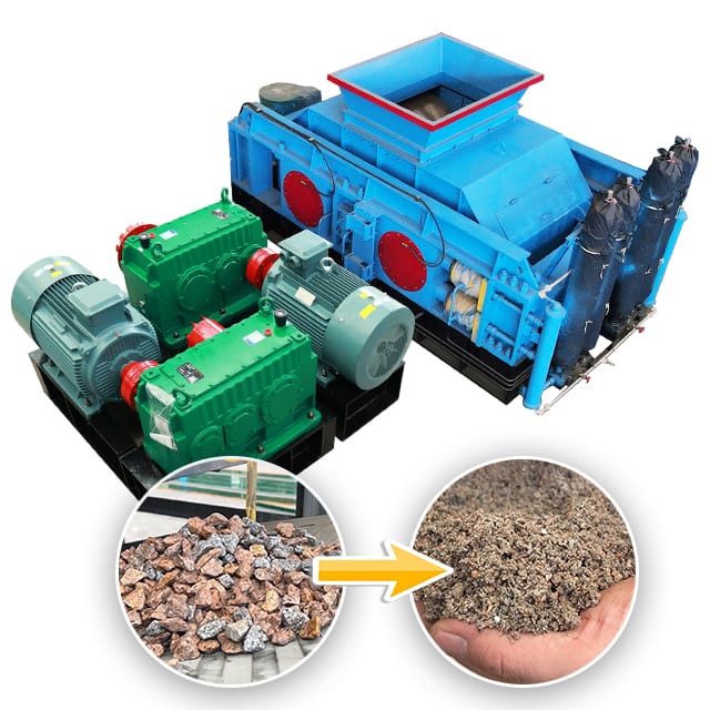 double roller crusher