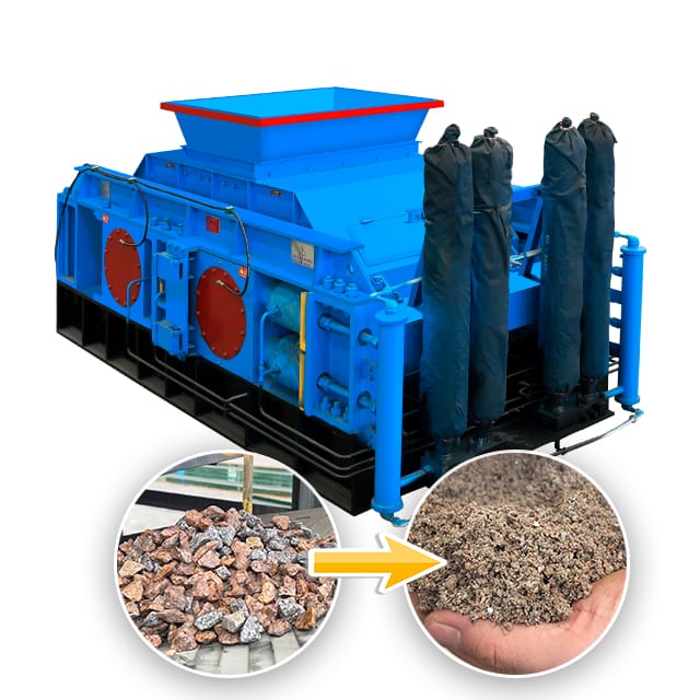 Double Roller Sand Making Machine