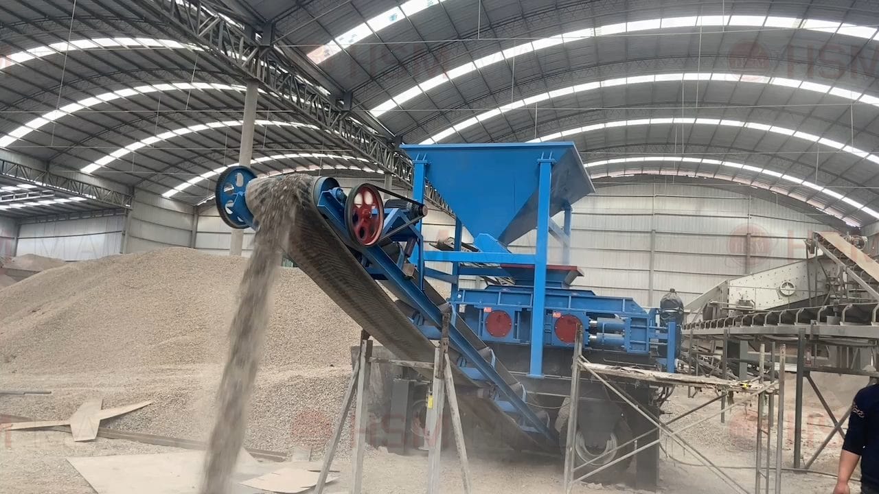 mobile stone crusher