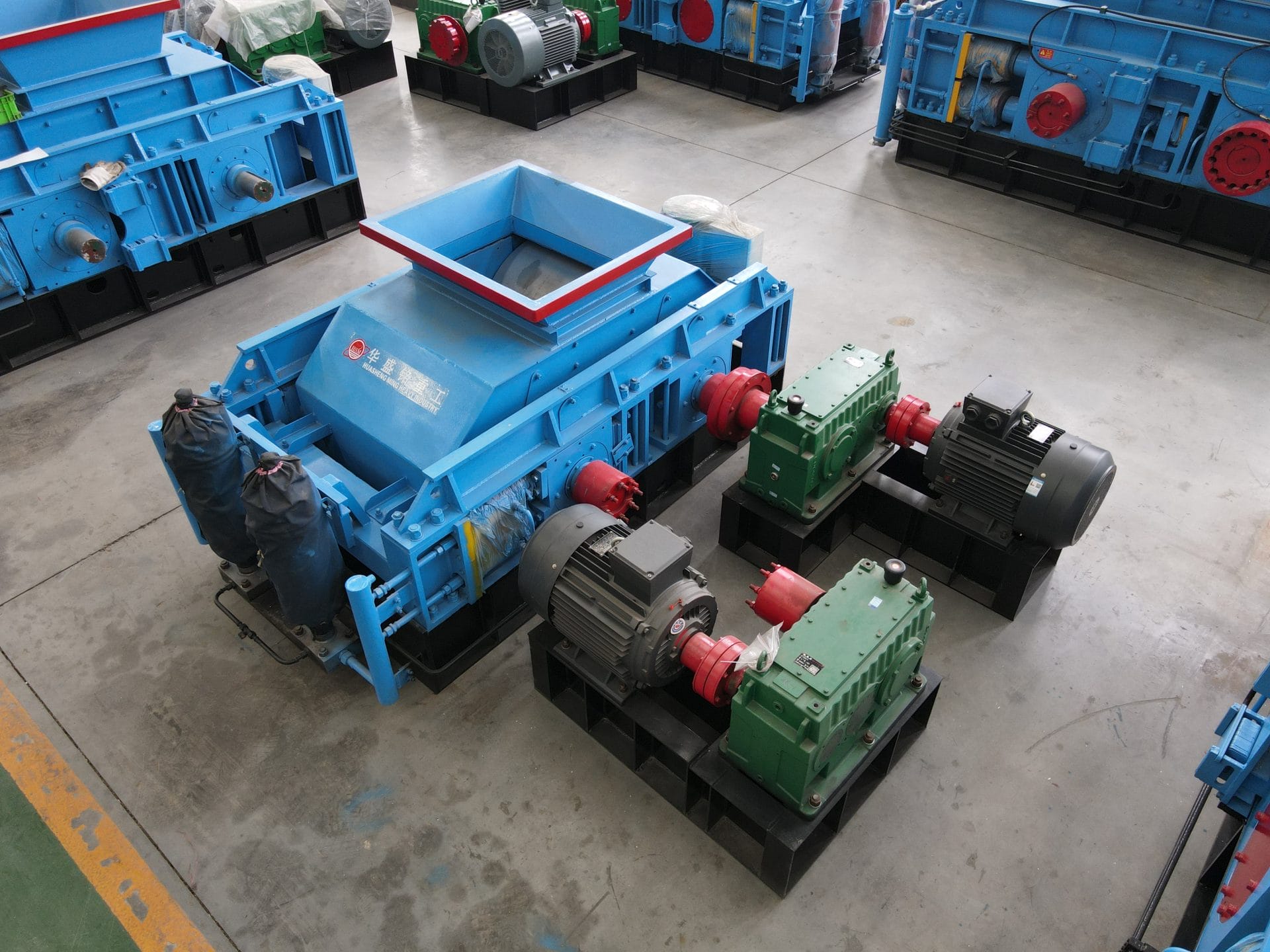 double roller crusher