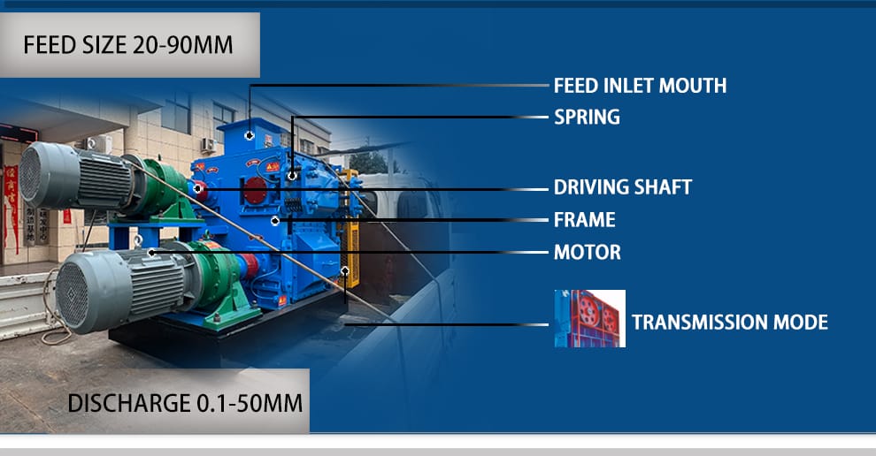 double roller crusher